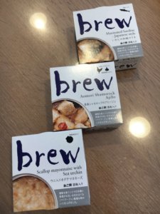 brew（ブリュー）酒粕を使用した面白い缶詰