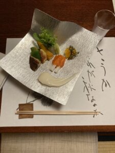 山荘無量塔 夕食 徹底紹介 大分県 湯布院 最高級旅館